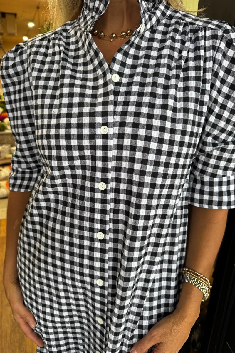 Nina Gingham Dress