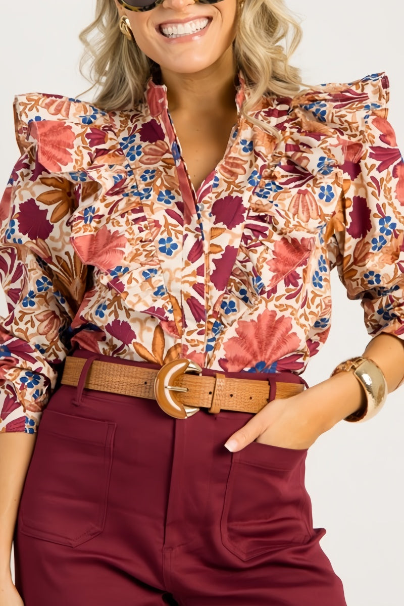 Floral Harvest Blouse