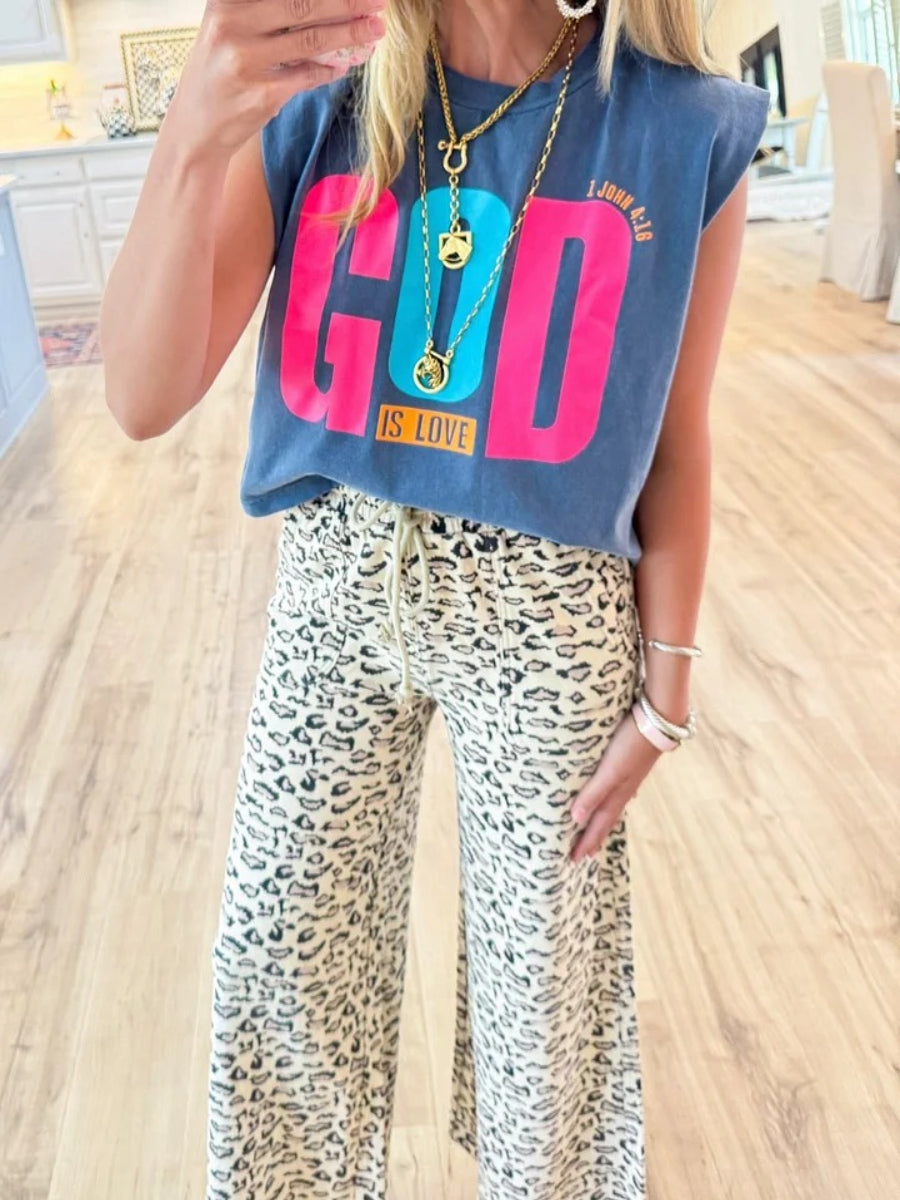 God is Love Muscle Tee