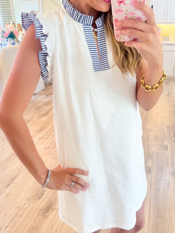 Navy Solid Close-Up Dress